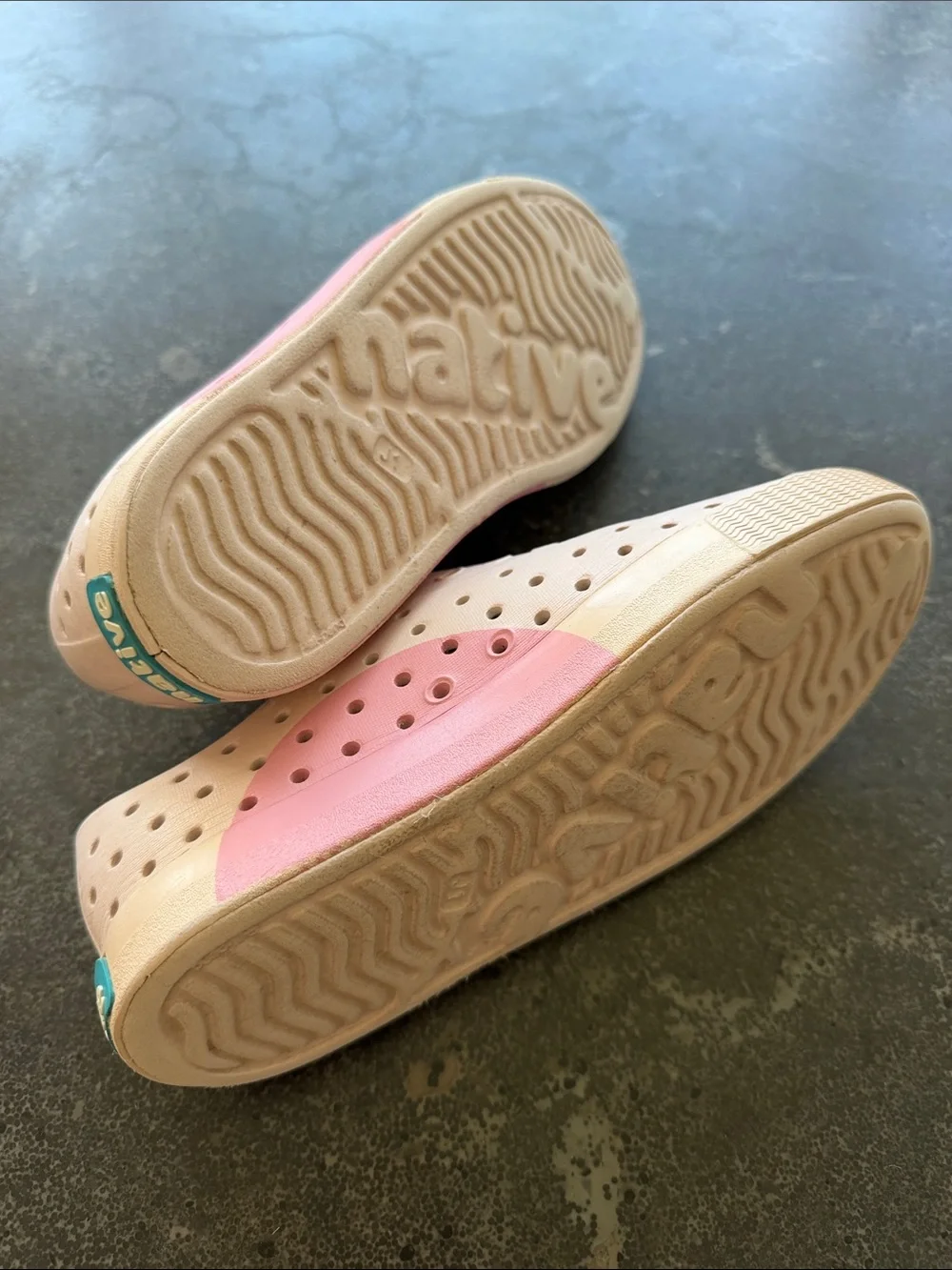 Native Slip-On Shoes in Light Blush